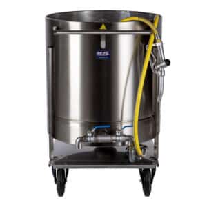 Combimixer op wielen met ondergeplaatste motor - 300 Liter