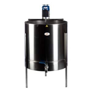 Melk Mixer op poten met bovengeplaatste motor - 200 Liter