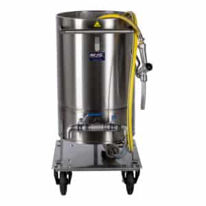 Combimixer op wielen met ondergeplaatste motor - 90 Liter