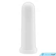 Calf teat conical 100 mm white, round hole
