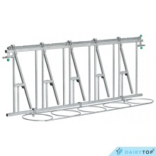 CalfOtel Stützzaun mit Eimerring XL-5/ XL-10 mit Befestigungssystem
